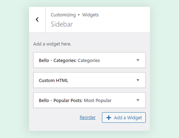 Best Sidebar Widgets