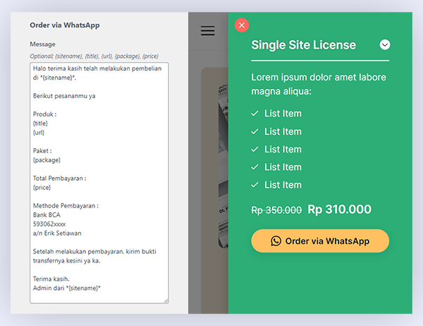 Cara Menggunakan Fitur Order via WhatsApp di eiPro Business