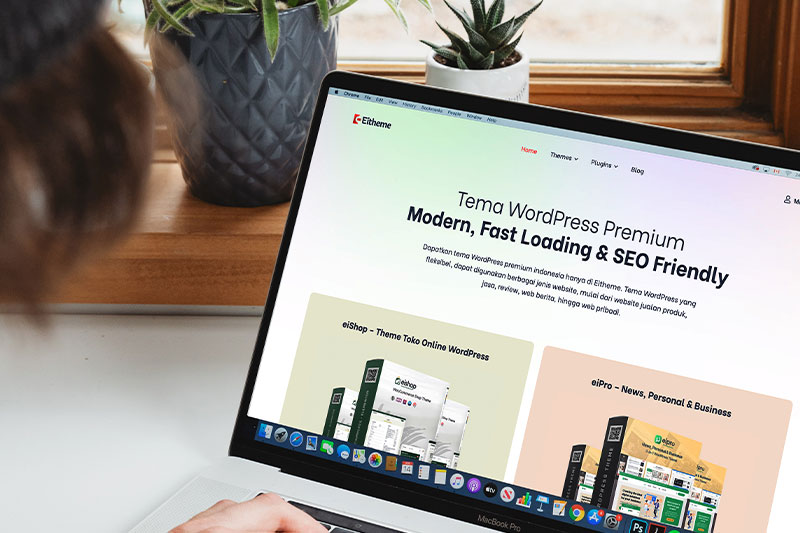 Website Resmi Eitheme Menyediakan Tema WordPress Premium Terbaik